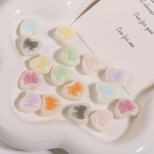 Resin Jewelry Beads Heart DIY Sold By PC