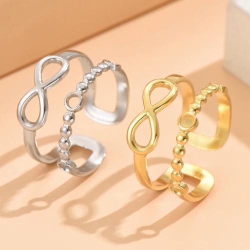 Stainless Steel Finger Ring 304 Stainless Steel fashion jewelry & for woman US Ring Sold By PC