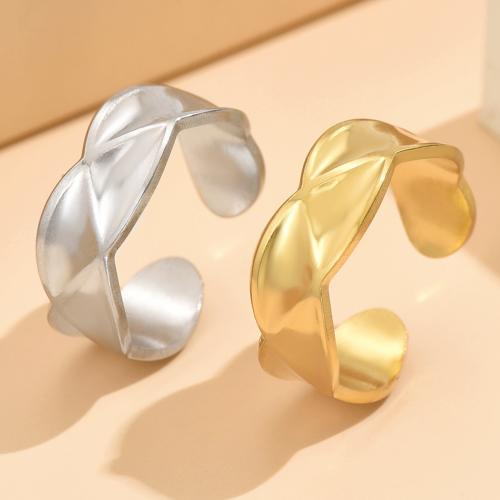 Stainless Steel Finger Ring 304 Stainless Steel fashion jewelry & for woman US Ring Sold By PC