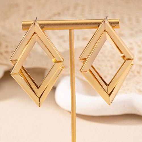 Zinc Alloy Stud Earring plated for woman gold Sold By Pair