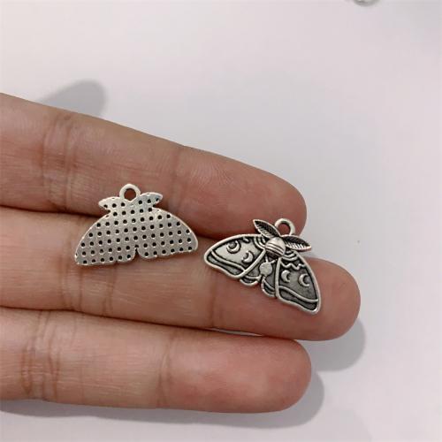 Zinc Alloy Animal Pendants Insect antique silver color plated DIY Sold By Bag