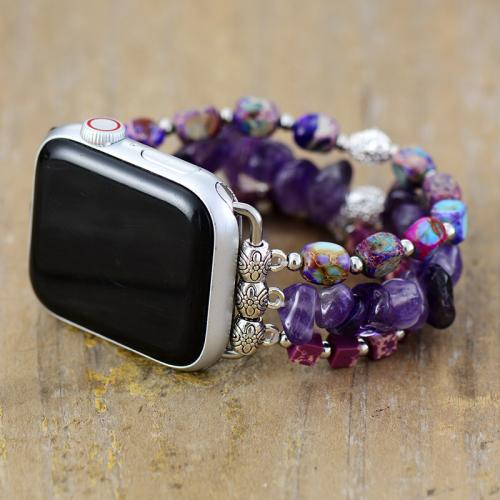 Agate Watch Bracelet with Zinc Alloy Unisex Sold By PC