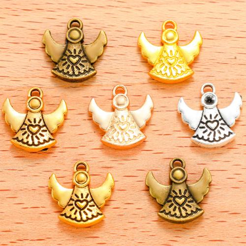 Zinc Alloy Pendants Angel plated DIY Sold By Bag