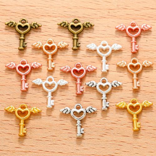 Zinc Alloy Heart Pendants plated DIY Sold By Bag