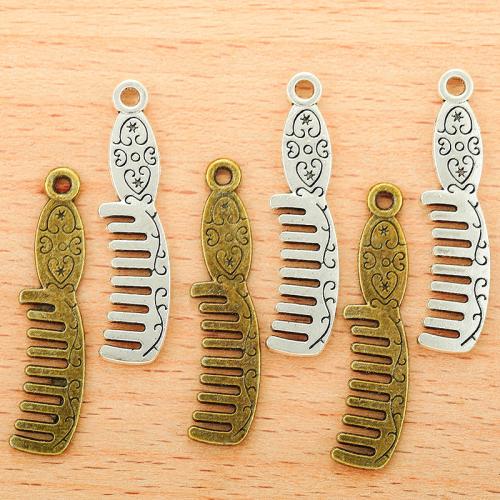 Zinc Alloy Pendants Comb plated DIY Sold By Bag