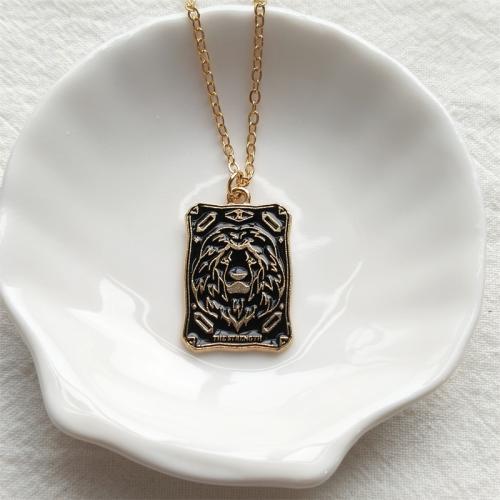 Zinc Alloy Jewelry Necklace plated & for woman golden Sold By PC