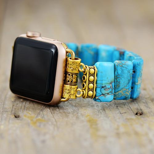 Impression Jasper Watch Bracelet with Zinc Alloy & for woman Sold By PC