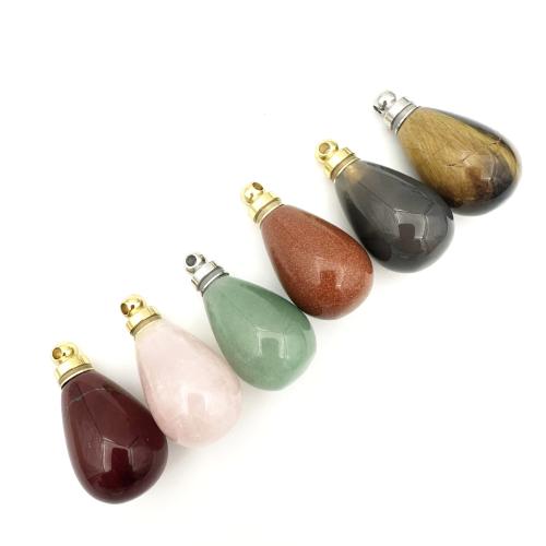 Gemstone Pendants Jewelry Perfume Bottle DIY Sold By PC