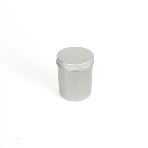 alluminio Tea Caddy, Colonna, Antipolvere, 65x65x85mm, Venduto da PC