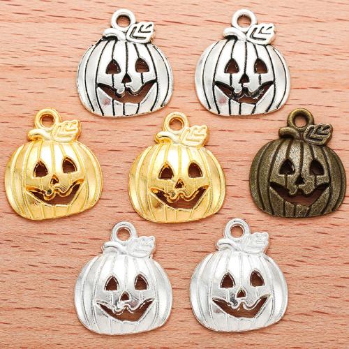 Zinc Alloy Pendants Pumpkin plated DIY Sold By Bag