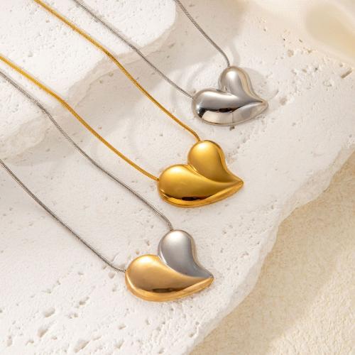 Jewelry Sets Titanium Steel Heart plated fashion jewelry & for woman Sold By PC