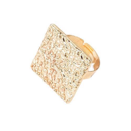 Zinc Alloy Finger Ring plated fashion jewelry & for woman golden Sold By PC