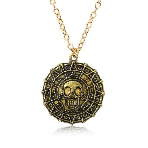 Zinc Alloy Jewelry Necklace plated fashion jewelry & Unisex Sold By PC