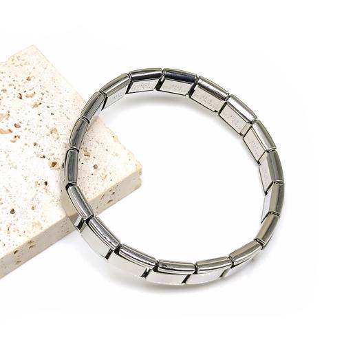 Stainless Steel Jewelry Bracelet 304 Stainless Steel fashion jewelry & Unisex Length Approx 17.5 cm Sold By PC