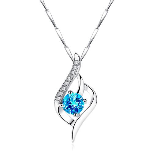 Cubic Zirconia Micro Pave 925 Sterling Silver Pendant DIY & micro pave cubic zirconia Sold By PC