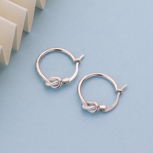 925 Sterling Silver Lever Back Earring fashion jewelry & for woman 16mm Sold By Pair