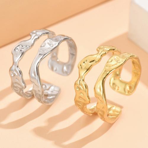 Stainless Steel Finger Ring 304 Stainless Steel fashion jewelry & for woman US Ring Sold By PC