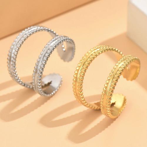 Stainless Steel Finger Ring 304 Stainless Steel fashion jewelry & for woman US Ring Sold By PC