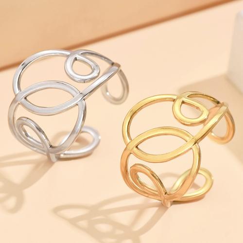 Stainless Steel Finger Ring 304 Stainless Steel fashion jewelry & for woman US Ring Sold By PC