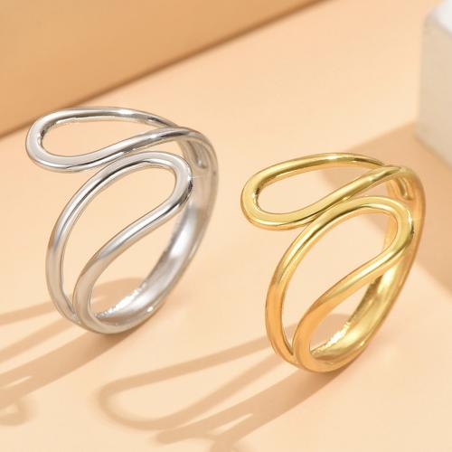 Stainless Steel Finger Ring 304 Stainless Steel fashion jewelry & for woman US Ring Sold By PC