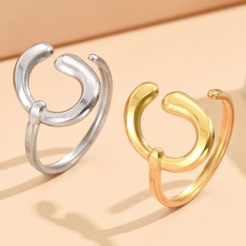 Stainless Steel Finger Ring 304 Stainless Steel fashion jewelry & for woman US Ring Sold By PC