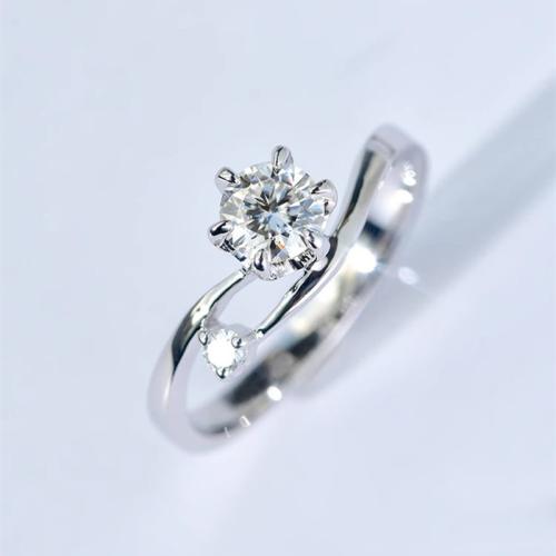 Kubisk Circonia Micro bane messing Ring, forskellig størrelse for valg & Micro Pave cubic zirconia & for kvinde, Solgt af PC