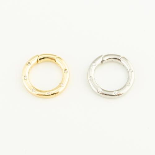 Brass Snap Clasp Round plated random style & DIY nickel lead & cadmium free Sold By PC