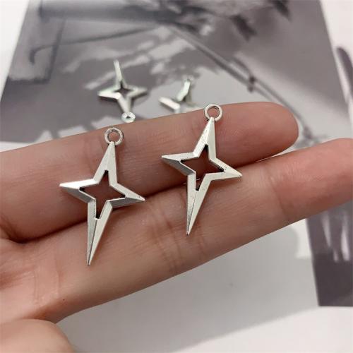 Zinc Alloy Pendants antique silver color plated DIY Sold By Bag