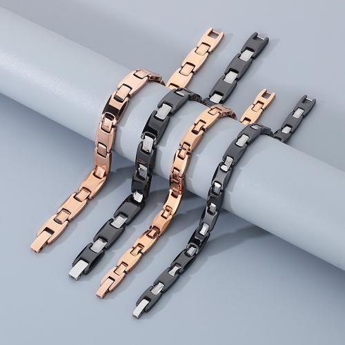 Fashion Bracelet & Bangle Jewelry Tungsten Steel Vacuum Ion Plating for woman Sold By PC