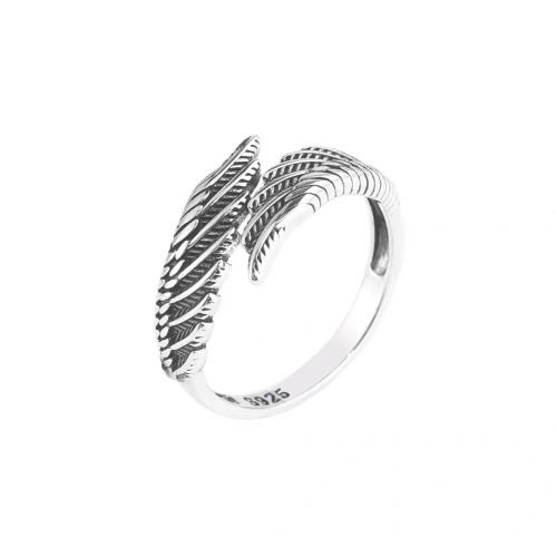 Sterling Silver smycken finger ring, 925 sterling silver, mode smycken & Unisex, Storlek:7, Säljs av PC