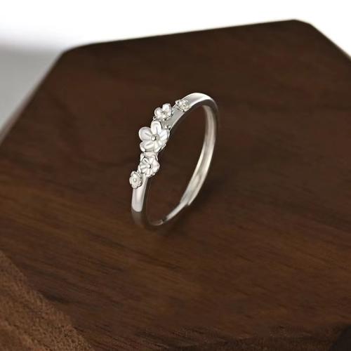 Sterling Silver Jewelry Finger Ring, 925 sterline d'argento, gioielli di moda & per la donna, Misura:7, Venduto da PC