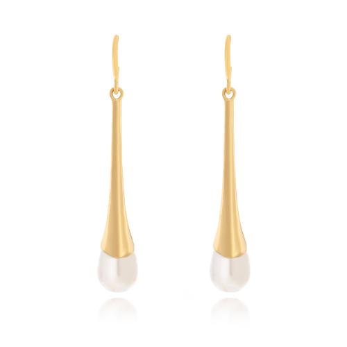 Lo zinco in lega Stud Earring, lega in zinco, with resina, gioielli di moda & per la donna, nessuno, 76x13mm, Venduto da coppia