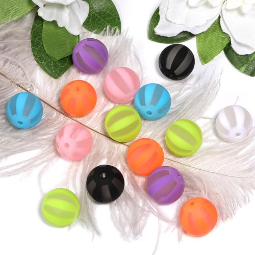 Acrylic Jewelry Beads Round DIY 16mm Sold By Bag