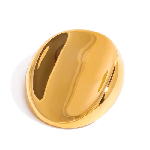 Fashion Brooch Jewelry 304 Stainless Steel plated fashion jewelry & Unisex golden Sold By PC