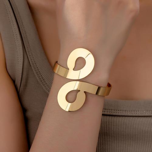 Pulsera de Hierro, fundición, chapado, para mujer, dorado, Vendido por UD