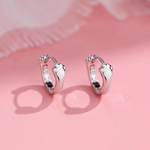 925 Sterling Silver Lever Back Earring fashion jewelry & for woman 13mm Sold By Pair