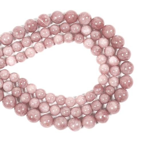 Gemstone Jewelry Beads Opal Round DIY pink Sold By Strand