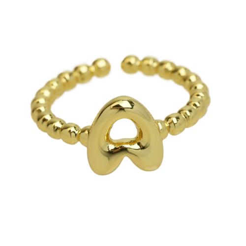 Brass Finger Ring plated & for woman gold Sold By PC