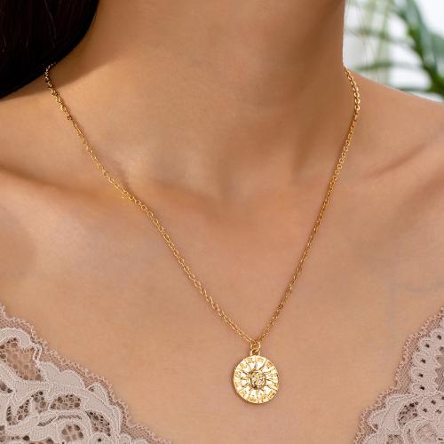 Zinc Alloy Jewelry Necklace plated & for woman Sold By PC