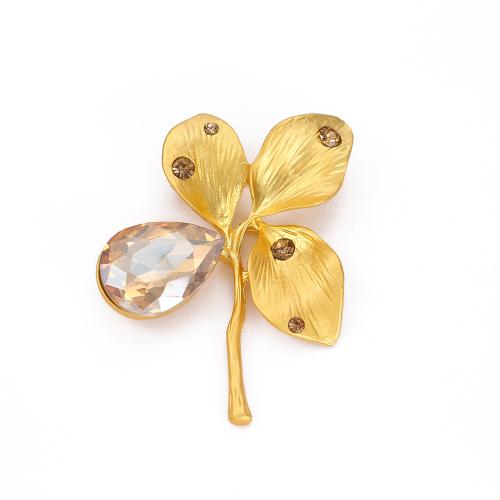 Zinc Alloy Brooches with Crystal for woman Sold By PC