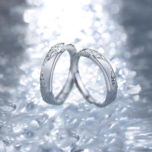 925 Sterling Silver Couple Ring & for couple US Ring Sold By PC