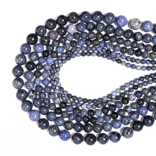 Natural Quartz Jewelry Beads Kyanite Round DIY mixed colors Sold By Strand