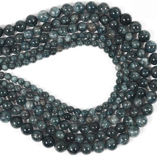 Perles bijoux en pierres gemmes, Apatites, Rond, DIY & normes différentes pour le choix, couleurs mélangées, Vendu par brin