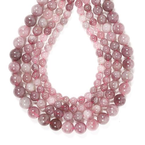 Gemstone Jewelry Beads Natural Stone Round DIY mixed colors Sold By Strand