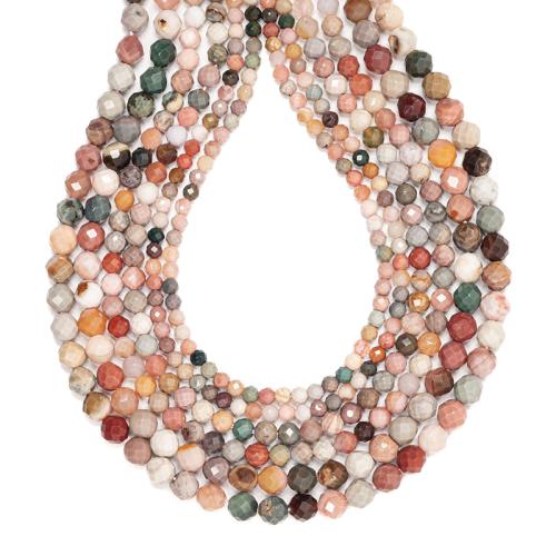 Perles agates, Rond, DIY & normes différentes pour le choix, couleurs mélangées, Vendu par brin