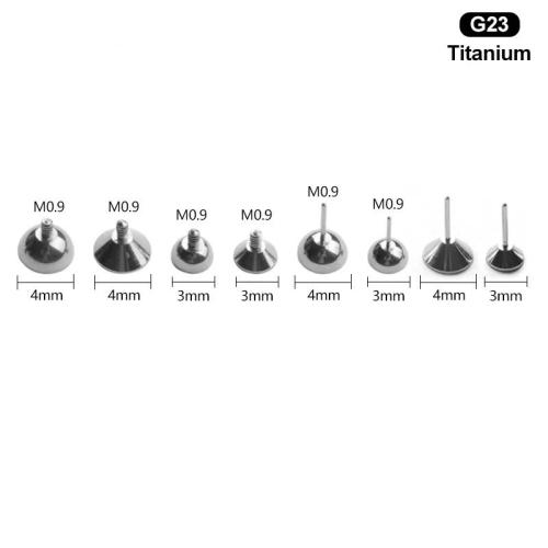 Lega di titanio Piercing orecchino risultati, unisex & stili diversi per la scelta, Venduto da PC