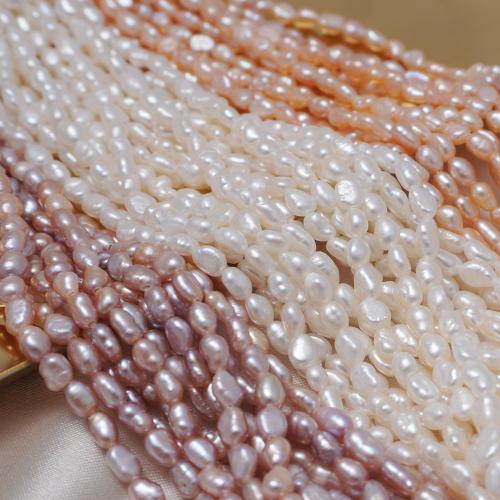 Keishi Kulturan Slatkovodni Pearl perle, možete DIY, više boja za izbor, 4-4.5mm, Prodano Per Približno 36 cm Strand