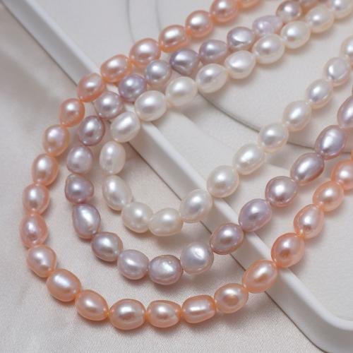 Keishi Kulturan Slatkovodni Pearl perle, možete DIY, više boja za izbor, 9-10mm, Prodano Per Približno 35-36 cm Strand