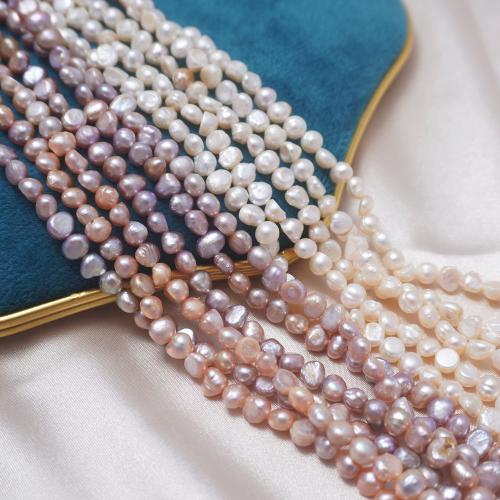 Keshi Cultured Freshwater Pearl Beads DIY 5-6mm Sold Per Approx 35 cm Strand