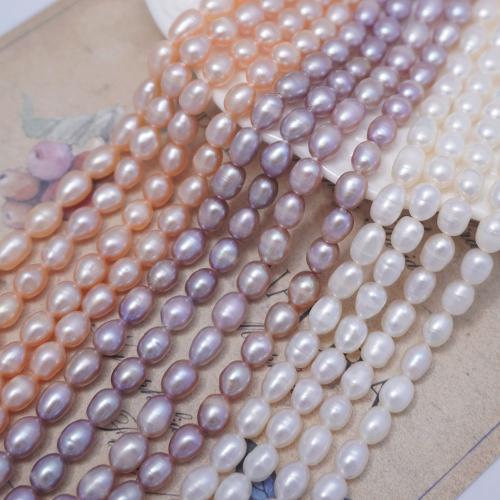 Cultured Rice Freshwater Pearl Beads DIY Sold Per Approx 36 cm Strand